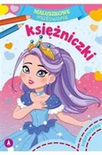 Kolorowanki, wyklejanki - Maluszkowe malowanie. Księżniczki - miniaturka - grafika 1