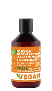 Bioelixire Bioelixire Vegan maska regeneracyjna z bio bambusem i algami morskimi 300ml - Maski do włosów - miniaturka - grafika 1