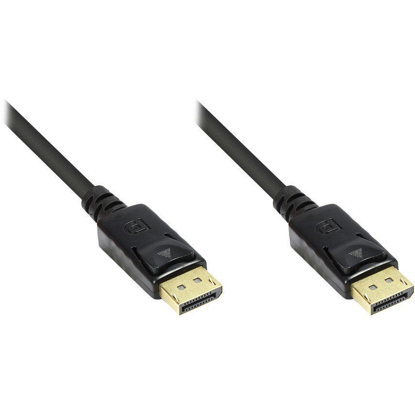 Good Connections Monitorkabel DisplayPort DisplayPort S/S 2,0m schwarz V 1.2 4810-020