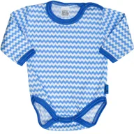 Body dla niemowląt - BODY NIEMOWLĘCE DŁUGI RĘKAW RĘKAWEK ROZM. 56 Pampicio - miniaturka - grafika 1