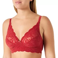 Biustonosze - Triumph Women's Amourette 300 Rococo N biustonosz, kolor czerwony (Mannish Red), 80F - miniaturka - grafika 1