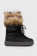 Śniegowce damskie - Moon Boot śniegowce LTRACK MONACO LOW WP kolor czarny 24500600.001 - miniaturka - grafika 1