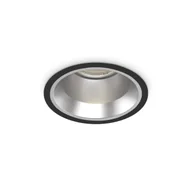 Oprawy, klosze i abażury - Ideal Lux Lampa wpuszczana OFF FI 28W 4000K czarna 266589 266589/IL - miniaturka - grafika 1