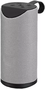 Głośnik BEZPRZEWODOWY Bluetooth 5.0 AUX 4W PRZENOŚNY mobilny szary - Głośniki przenośne - miniaturka - grafika 1
