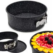Formy do ciast - TORTOWNICA 20CM BLACHA DO PIECZENIA FORMA MARMUREK NON-STICK TORT - miniaturka - grafika 1