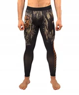 Kimona, stroje i obuwie - Venum Legginsy Tiger Black/Neon Orange L - miniaturka - grafika 1