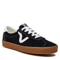 Trampki damskie - Tenisówki Vans Sport Low VN000CQRB9M1 Black/Gum - miniaturka - grafika 1