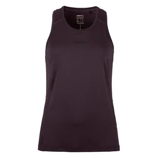 Damska koszulka bez rękawów CRAFT ADV ESSENCE SINGLET 2 W 1914796-499000 – Fioletowy - Koszulki i topy damskie - miniaturka - grafika 1