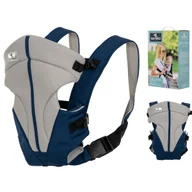 Nosidełka dla dzieci - NOSIDŁO ERGONOMICZNE NOSIDEŁKO PRZÓD TYŁ CERTYFIKAT LORELLI - miniaturka - grafika 1