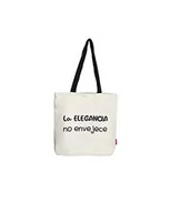 Torebki damskie - Econanos Hellobags2019 torba plażowa, 38 cm, biała (BLANCO) - miniaturka - grafika 1
