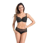 Biustonosze - Biustonosz miękki Amelia czarny, Teyli - miniaturka - grafika 1