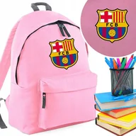 Plecaki szkolne i tornistry - Plecak Szkolny Tornister Fc Barcelona 02 Pink - miniaturka - grafika 1