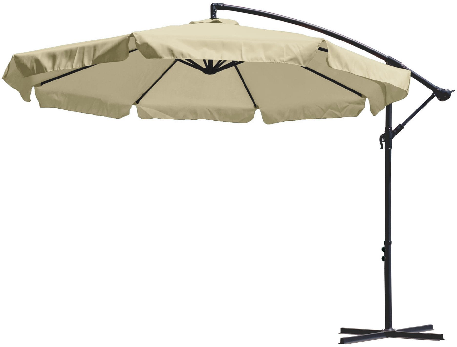 PARASOL OGRODOWY CZAPLA UV 50+ BEŻOWY