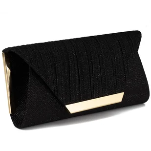 Torebka KOPERTÓWKA wizytowa ŁAŃCUSZEK wieczorowa elegancka damska - Torebki damskie - miniaturka - grafika 1