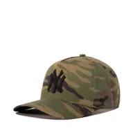 Czapki męskie - Czapka z daszkiem 47 Brand Mlb New York Yankees B-GRVSP17CNP-CM Zielony - miniaturka - grafika 1