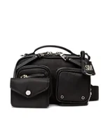 Torebki damskie - Steve Madden Torebka Bronda-n SM13000759-04004-BLK Czarny - miniaturka - grafika 1