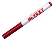 Atlasy i mapy - Marker suchościeralny do map ściennych Permanent Hi-Text 580, czerwony Fibracolor - miniaturka - grafika 1