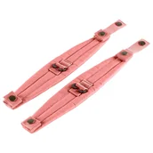 Plecaki - Nakładki na szelki do plecaka Fjallraven Kanken Shoulder Pads pink - miniaturka - grafika 1