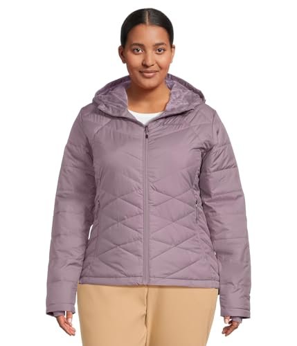 Columbia Damska kurtka z kapturem Heavenly, kurtka puchowa z kapturem, Shale Purple, XS