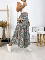 Spódnice - SPÓDNICA GLORY MIĘTOWA UNI - Ubra - miniaturka - grafika 1