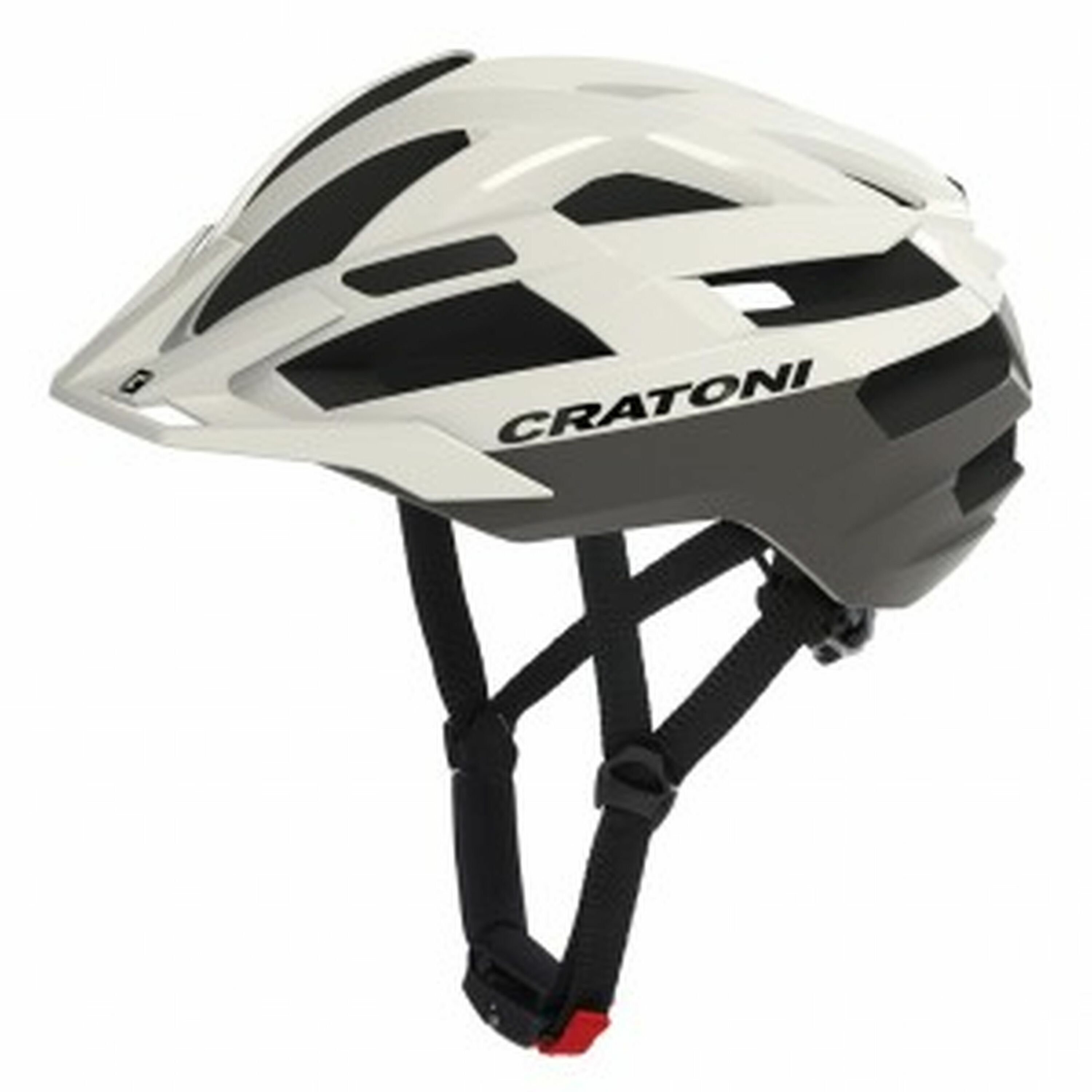 Kask rowerowy Cratoni C-Boost (MTB) biały matowy, rozmiar M/L (58-62cm)