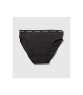 Bielizna lecznicza - Lunette, Majtki menstruacyjne, CZARNE, rozmiar XL - miniaturka - grafika 1