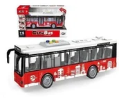 Samochody i pojazdy dla dzieci - Autobus ze światłem frakcja - miniaturka - grafika 1