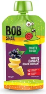 Syropy i koncentraty owocowe - Bob Snail Smoothie banan - czarna porzeczka 120 g - żywność - miniaturka - grafika 1
