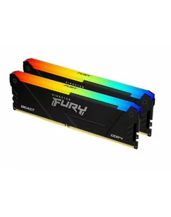 kingston Pamięć DDR4 Fury Beast    RGB  16GB(2* 8GB)/3733  CL19 - Pamięci RAM - miniaturka - grafika 1