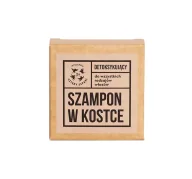 Szampony do włosów - MYDLARNIA CZTERY SZPAKI CZTERY SZPAKI (4szpaki) Szampon w kostce detoksykujący, 75 g - miniaturka - grafika 1