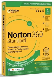 Program antywirusowy Norton 360 Standard 10GB 1ROK - Oprogramowanie dedykowane - miniaturka - grafika 1