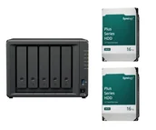 Serwery plików NAS i macierze dyskowe - Synology DS1525+ 2x 16TB HDD HAT3310-16T DS1525+_2x16TB (1349230+2*1229326) - miniaturka - grafika 1