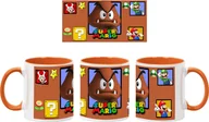 Kubki - Goomba Kubek Ceramiczny Prezent Tasse Mug Super Mario Luigi Princess Peach Bowser, Pomara?czowy 330 ml - miniaturka - grafika 1