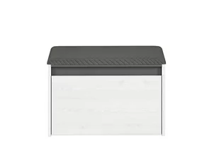 Szafka na buty CALLA *biały/szary, 70x47x34, Płyta laminowana 16mm - Szafki na buty - miniaturka - grafika 1