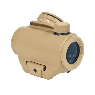 Kolimator AT3 Tactical RD50 2 MOA niski montaż FDE flat dark earth - Lornetki - miniaturka - grafika 2