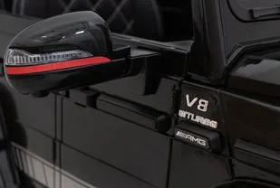Mercedes AMG G63 dla dzieci Czarny + Pilot + MP3 LED + Wolny Start + EVA + Pasy - Pojazdy elektryczne dla dzieci - miniaturka - grafika 17