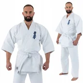 Kimona, stroje i obuwie - Kimono Karate Kyokushin 10 oz - 140 cm - miniaturka - grafika 1