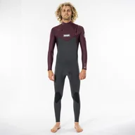 Pianki do pływania - Męska Pianka surfing RIP CURL DAWN PATROL C/ZIP 53GB ST WSM9GM_463 – Szary - miniaturka - grafika 1