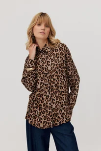 Koszula Silko panterka - Bluzki damskie Koszula Silko panterka - Bluzki damskie - miniaturka - grafika 1