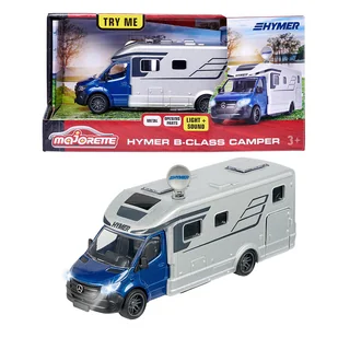 Pojazd metalowy kamper Hymer Grand Series, 19 cm, światło i dźwięk - Samochody i pojazdy dla dzieci - miniaturka - grafika 1