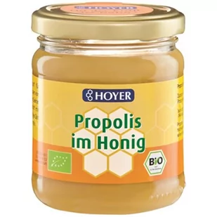 Hoyer MIÓD Z PROPOLISEM BIO 250 g - Miód - miniaturka - grafika 1