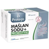 Układ pokarmowy - Protego Maślan Sodu + Probiotyki, 30 kapsułek - miniaturka - grafika 1