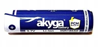 Ładowarki i akumulatory - Akyga Akumulator Li-Ion INR18650 AKY2460 3.7V / 2200mAh z zabezpieczeniem - miniaturka - grafika 1