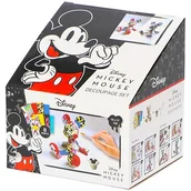 Zabawki interaktywne dla dzieci - MYSZKA MIKI DISNEY MICKEY ZESTAW KREATYWNY DO DECOUPAGE FIGURKA - miniaturka - grafika 1