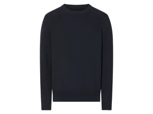esmara Men Sweter dzianinowy męski z bawełny (Granatowy, XXL (60/62)) - Swetry męskie - miniaturka - grafika 1