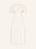 Sukienki - Pepe Jeans Sukienka Oprah Z Dziurkowanej Koronki weiss - miniaturka - grafika 1