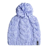 Czapki damskie - Damska Czapka zimowa ROXY WINTER HDWR PHN0 ERJHA04014-PHN0 – Fioletowy - miniaturka - grafika 1