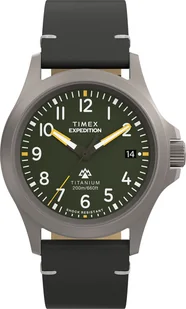 Zegarek Zegarek Timex TW2W78100 Expedition Titanium - Zegarki męskie - miniaturka - grafika 1