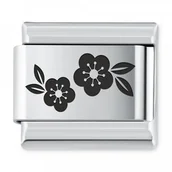 Charmsy - Murrano ITALIAN CHARMS Symbole Roślinne Zawilec IH-223 - miniaturka - grafika 1