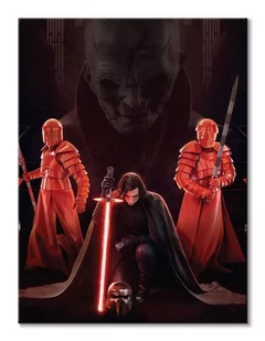 Pyramid Posters Star Wars: The Last Jedi (Kylo Ren Kneel) - obraz na płótnie 60x80 WDC100185 - Obrazy i zdjęcia na płótnie - miniaturka - grafika 1
